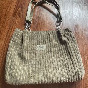 Valentina Tan Corduroy Tote Bag